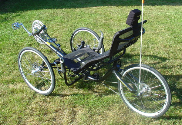 Assembled trike in original condition